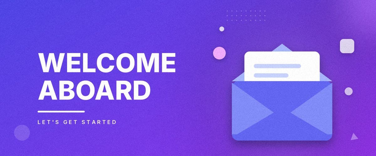 Welcome email template